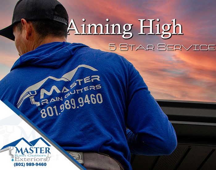 Master Rain Gutters Aiming High 5 Star Services in Salt Lake County, UT